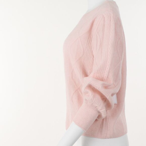 1.state Mixed Knit Crewneck Sweater - Picture 3 of 5